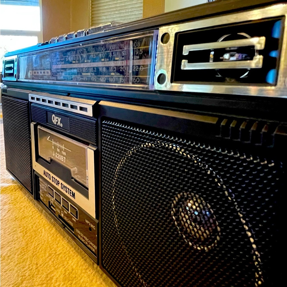 QFX J-220BT Boombox MP3 conversion from Radio to cassette